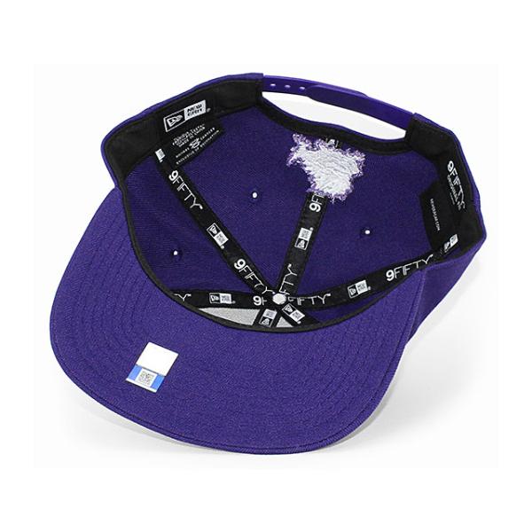 ニューエラ キャップ 9FIFTY TCU ホーンドフロッグス NCAA TEAM-BASIC ORIGINAL FIT SNAPBACK CAP PURPLE