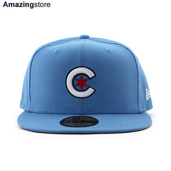 シティコネクト ニューエラ キャップ 59FIFTY シカゴ カブス MLB CITY CONNECT ALTERNATE 1 FITTED CAP SKY BLUE