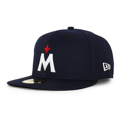 ニューエラ キャップ 59FIFTY ミネソタ ツインズ MLB ON-FIELD AUTHENTIC ROAD FITTED CAP NAVY
