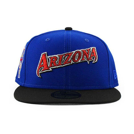 ニューエラ キャップ 59FIFTY アリゾナ ダイヤモンドバックス MLB 1998 INAUGURAL SEASON GREY BOTTOM FITTED CAP BLUE NEW ERA ARIZONA DIAMONDBACKS