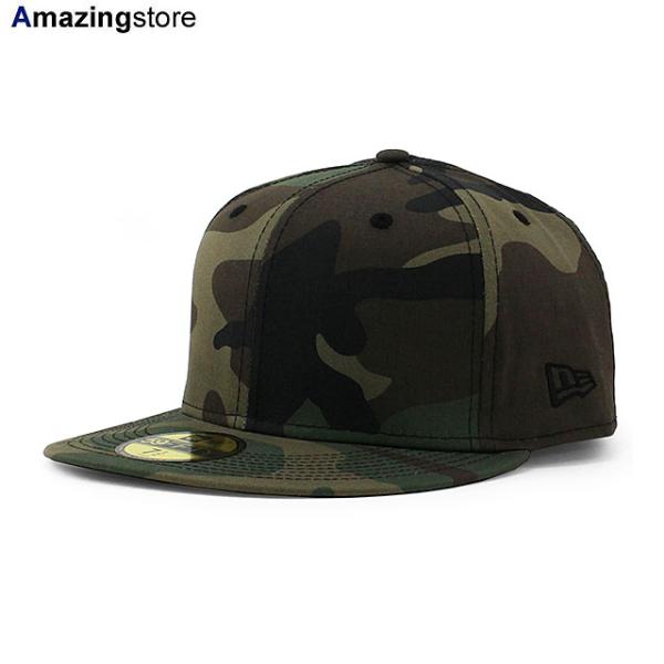 ニューエラ キャップ 59FIFTY  BLANK FITTED CAP CAMO  NEW ERA ベーシック f3693377