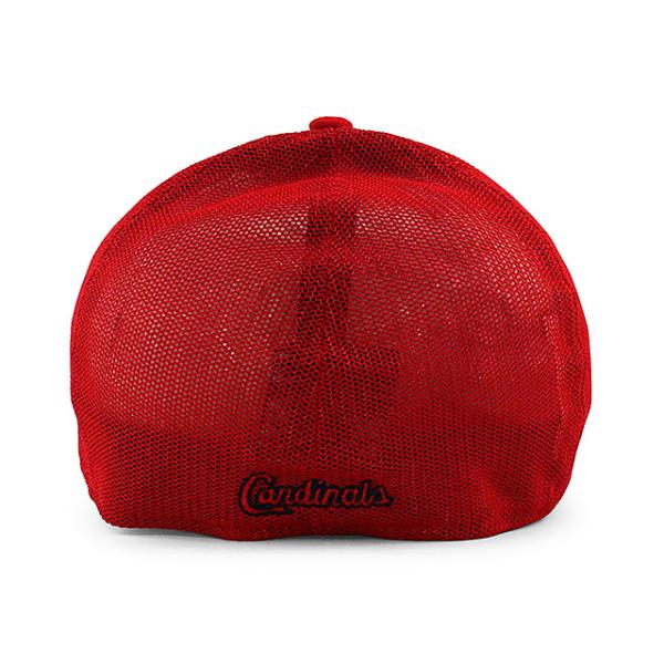 ニューエラ キャップ 39THIRTY セントルイス カージナルス MLB BATTING PRACTICE TRUCKER BP FLEX FIT CAP RED