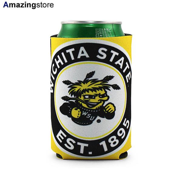 ウィンクラフト 缶クージー ウィチタステイツ ショッカーズ NCAA CAN KOOZIE YELLOW WINCRAFT WICHITA STATE SHOCKERS CAN COOLER