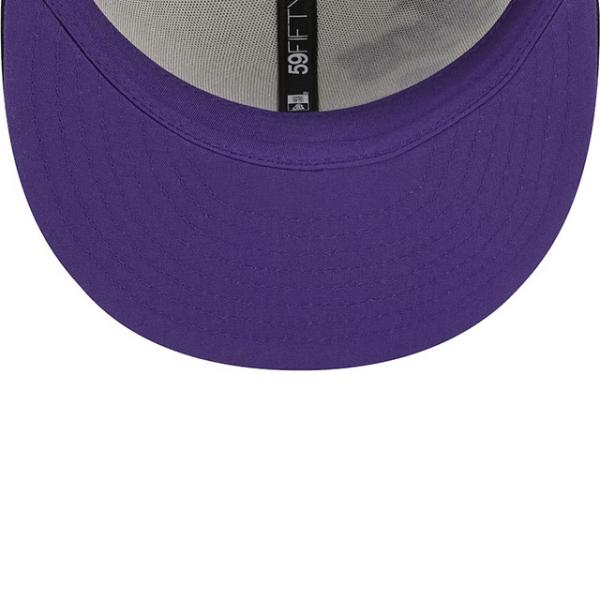 ニューエラ キャップ 59FIFTY ロサンゼルス レイカーズ 2022-23 NBA CITY EDITION FITTED CAP WHITE-BLACK-PURPLE NEW ERA LOS ANGELES LAKERS