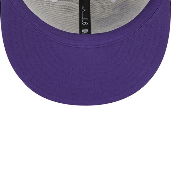 ニューエラ キャップ 9FIFTY ロサンゼルス レイカーズ 2022-23 NBA CITY EDITION SNAPBACK CAP WHITE-BLACK-PURPLE NEW ERA LOS ANGELES LAKERS
