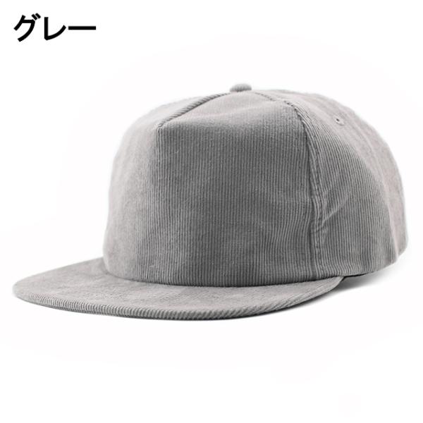 5色展開 カリヘッドウェア スナップバックキャップ 5 PANEL CORDUROY SNAPBACK CAP