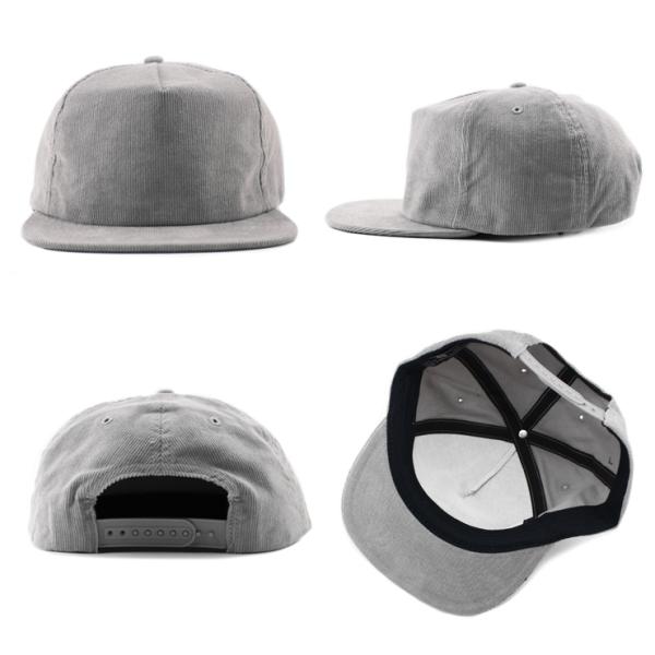 5色展開 カリヘッドウェア スナップバックキャップ 5 PANEL CORDUROY SNAPBACK CAP