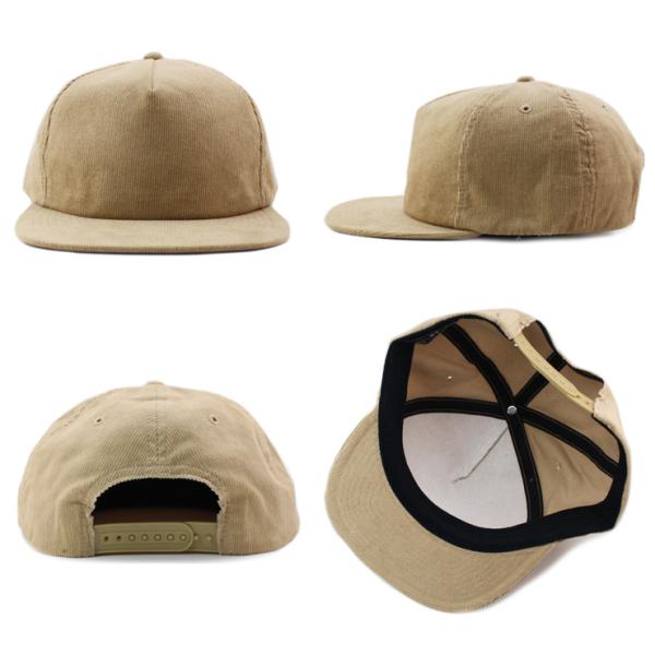 5色展開 カリヘッドウェア スナップバックキャップ 5 PANEL CORDUROY SNAPBACK CAP