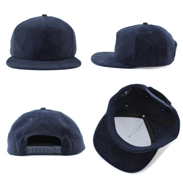 5色展開 カリヘッドウェア スナップバックキャップ 5 PANEL CORDUROY SNAPBACK CAP