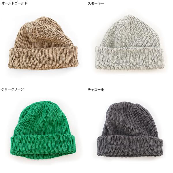 13色展開 コロンビアニットキャップ コットンビーニー WATCH CAP BEANIE COLUMBIA KNIT BLANK black white red gold grape natural evergreen burgundy navy