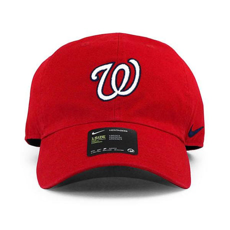 ナイキ キャップ ワシントン ナショナルズ MLB HERITAGE 86 LOGO STRAPBACK CAP H86 RED NIKE WASHINGTON NATIONALS