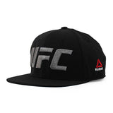 リーボック スナップバック キャップ UFC  FLAT PEAK SNAPBACK CAP BLACK  REEBOK