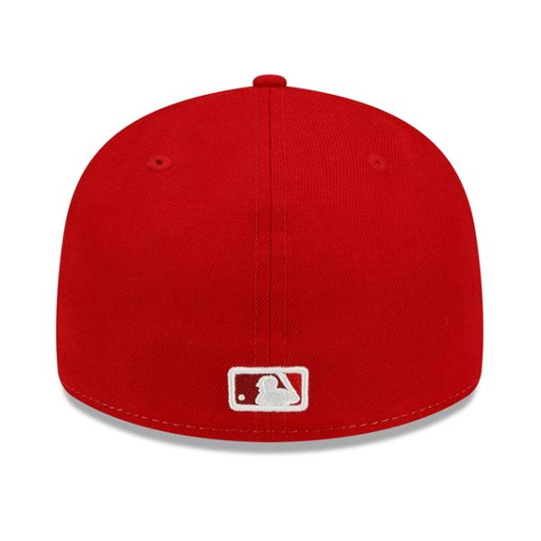 海外取寄 ニューエラ キャップ LP 59FIFTY ロサンゼルス エンゼルス MLB CITY CONNECT FITTED CAP RED BEIGE NEW ERA LOS ANGELES ANGELS