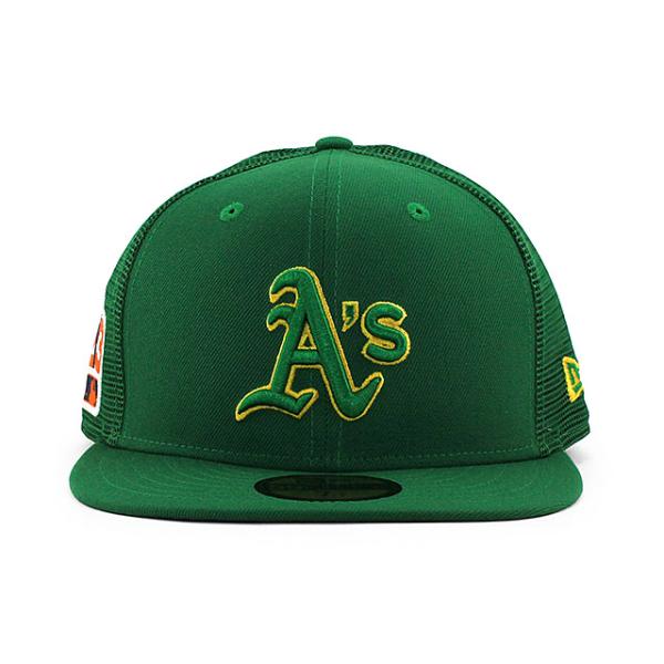ニューエラキャップ 59FIFTY オークランド アスレチックス 2023 MLB SPRING TRAINING FITTED CAP GREEN NEW ERA OAKLAND ATHLETICS