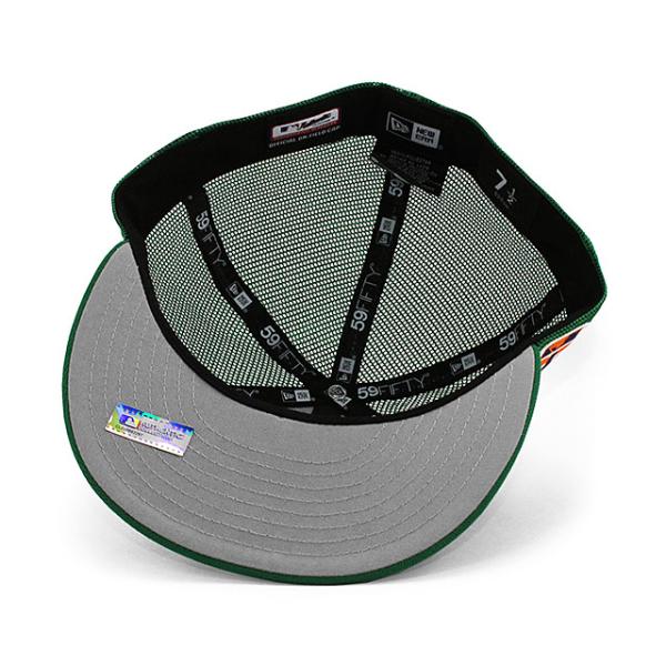 ニューエラキャップ 59FIFTY オークランド アスレチックス 2023 MLB SPRING TRAINING FITTED CAP GREEN NEW ERA OAKLAND ATHLETICS