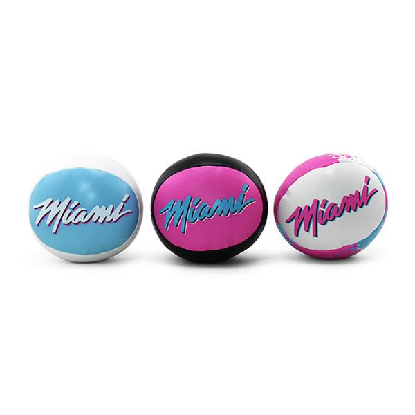 3個セット ローリングス ソフティーボール マイアミ ヒート NBA 3PACK VICE SOFTEE FOOTBALL MULTI
