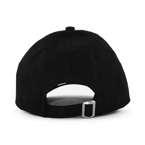 EU限定 子供用 ニューエラ キャップ 9FORTY ACミラン YOUTH SERIA A CORE STRAPBACK CAP BLACK