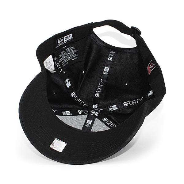 EU限定 ニューエラ キャップ 9FORTY ACミラン SERIA A BLACK GOLD PACK STRAPBACK CAP