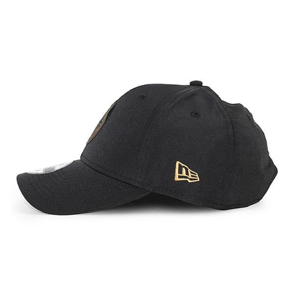 EU限定 ニューエラ キャップ 9FORTY ACミラン SERIA A BLACK GOLD PACK STRAPBACK CAP