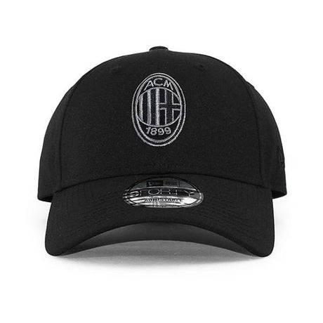 EU限定 ニューエラ キャップ 9FORTY ACミラン SERIA A REPREVE STRAPBACK CAP BLACK