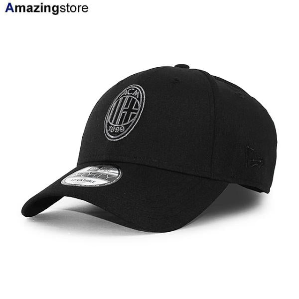 EU限定 ニューエラ キャップ 9FORTY ACミラン SERIA A REPREVE STRAPBACK CAP BLACK
