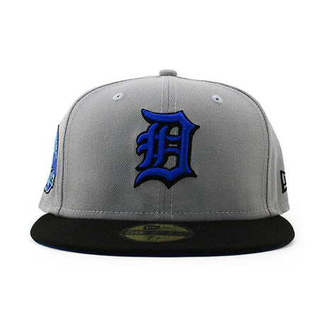 ニューエラ キャップ 59FIFTY デトロイト タイガース  MLB TIGER STADIUM AZURE BOTTOM FITTED CAP GREY-BLACK  NEW ERA DETROIT TIGERS