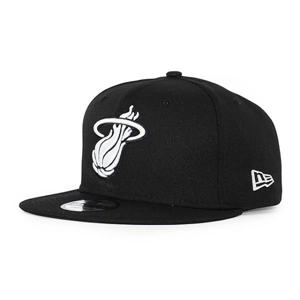 ニューエラ キャップ 9FIFTY スナップバック マイアミ ヒート NBA TEAM BASIC SNAPBACK CAP BLACK