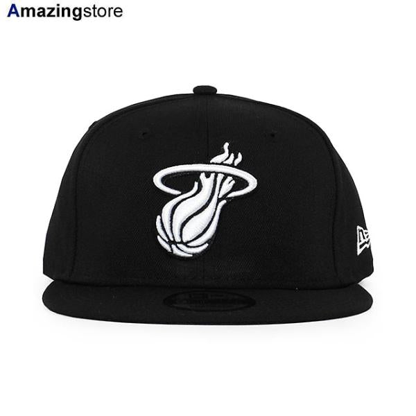 ニューエラ キャップ 9FIFTY スナップバック マイアミ ヒート NBA TEAM BASIC SNAPBACK CAP BLACK