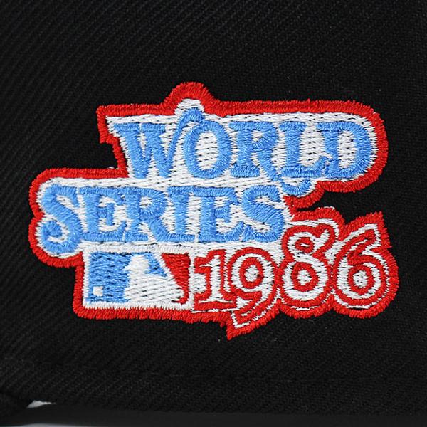 ニューエラ キャップ 59FIFTY ニューヨーク メッツ MLB 1986 WORLD SERIES FITTED CAP BLACK
