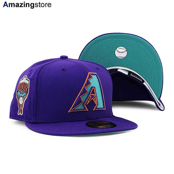 ニューエラ キャップ 59FIFTY アリゾナ ダイヤモンドバックス MLB 1998 INAUGURAL SEASON FITTED CAP PURPLE NEW ERA ARIZONA DIAMONDBACKS