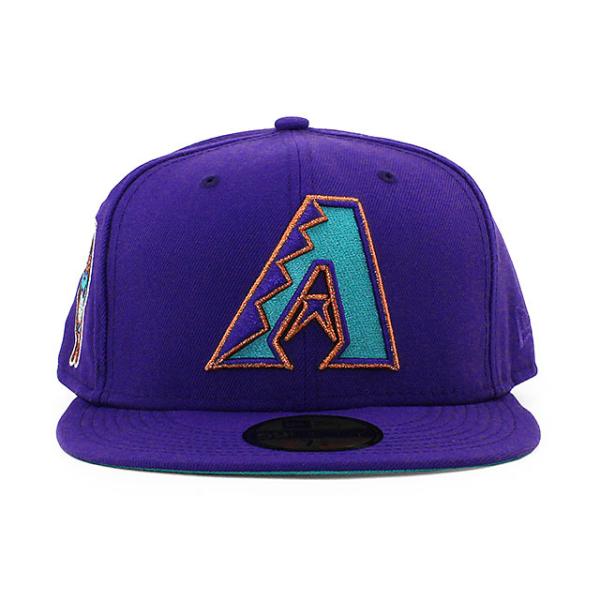 ニューエラ キャップ 59FIFTY アリゾナ ダイヤモンドバックス MLB 1998 INAUGURAL SEASON FITTED CAP PURPLE NEW ERA ARIZONA DIAMONDBACKS