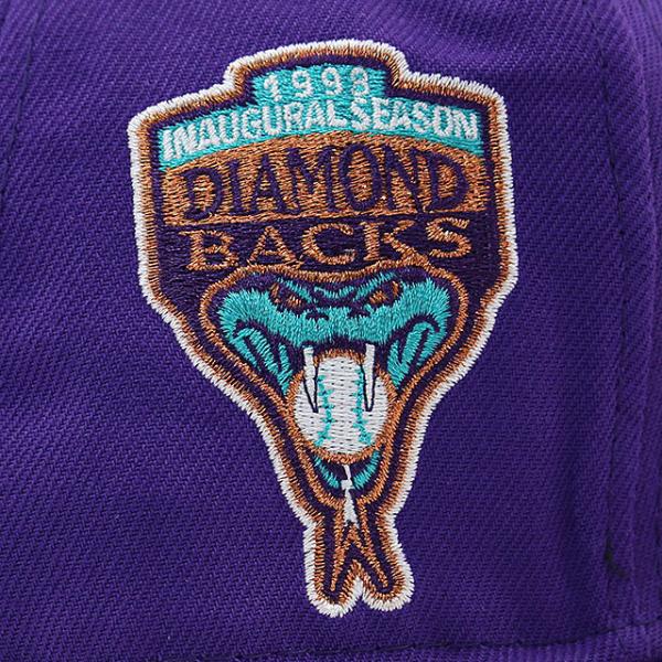 ニューエラ キャップ 59FIFTY アリゾナ ダイヤモンドバックス MLB 1998 INAUGURAL SEASON FITTED CAP PURPLE NEW ERA ARIZONA DIAMONDBACKS