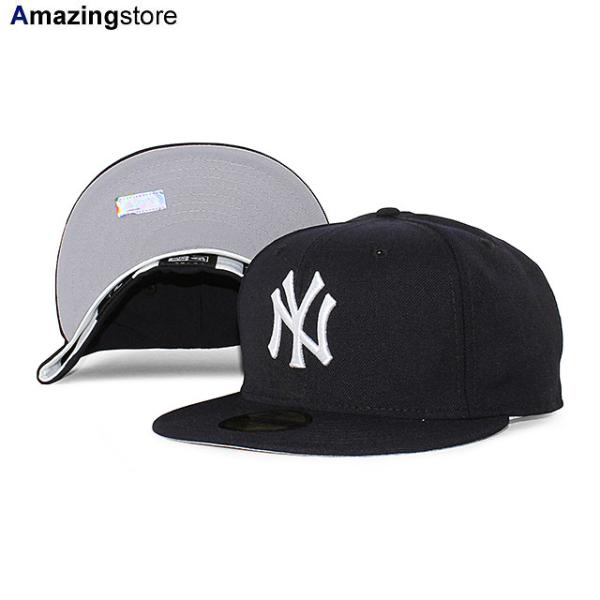 ニューエラ キャップ 59FIFTY ニューヨーク ヤンキース MLB OLD AUTHENTIC 1999-2006 GAME FITTED CAP NAVY