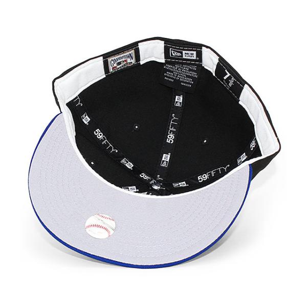 ニューエラ キャップ 59FIFTY ニューヨーク メッツ  MLB 2000 WORLD SERIES ROAD FITTED CAP-2 BLACK-RYL BLUE  NEW ERA NEW YORK METS