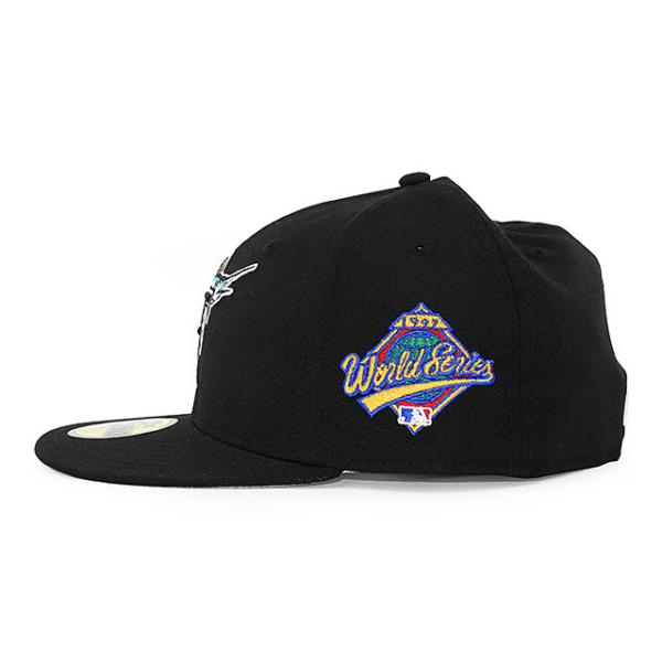 ニューエラ キャップ 59FIFTY フロリダ マーリンズ MLB 1997 WORLD SERIES GAME FITTED CAP BLACK