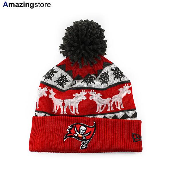 ニューエラ ニットキャップ ビーニー タンパベイ バッカニアーズ  NFL THE MOOSER KNIT BEANIE RED  NEW ERA TAMPA BAY BUCCANEERS