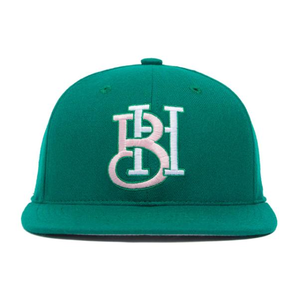 フッドハット スナップバックキャップ BEVERLY HILLS SNAPBACK CAP GREEN HOOD HAT