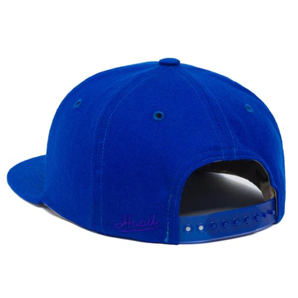 フッドハット スナップバックキャップ FLATBUSH SNAPBACK CAP ROYAL BLUE HOOD HAT フラットブッシュ