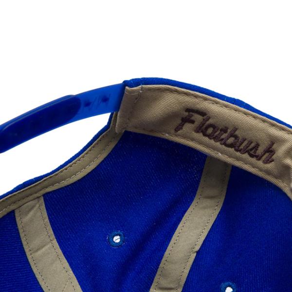 フッドハット スナップバックキャップ FLATBUSH SNAPBACK CAP ROYAL BLUE HOOD HAT フラットブッシュ