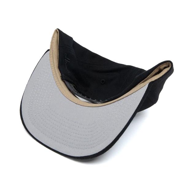 フッドハット スナップバックキャップ CHINATOWN SNAPBACK CAP BLACK HOOD HAT チャイナタウン