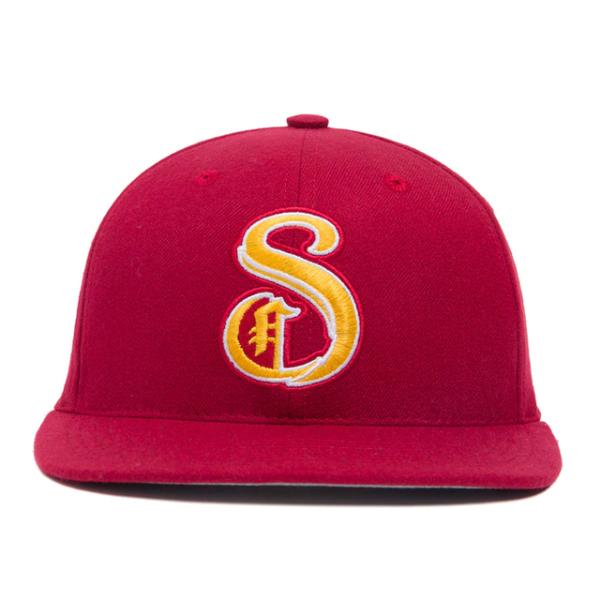 フッドハット スナップバックキャップ SOUTH CENTRAL SNAPBACK CAP RED  HOOD HAT