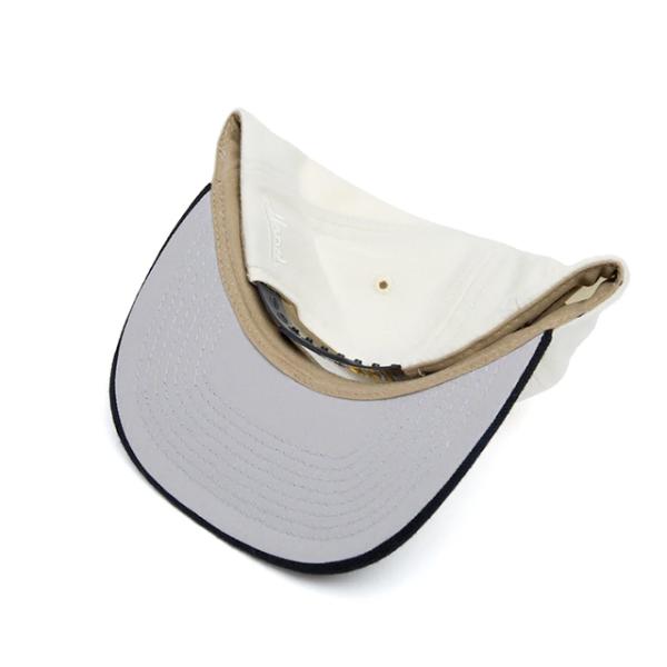 フッドハット スナップバックキャップ HARLEM SNAPBACK CAP WHITE-BLACK HOOD HAT ハーレム