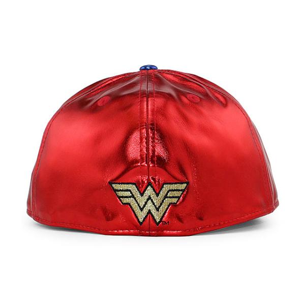 ニューエラ キャップ 59FIFTY DC コミックス ワンダーウーマン 1984 CHARACTER FITTED CAP RED