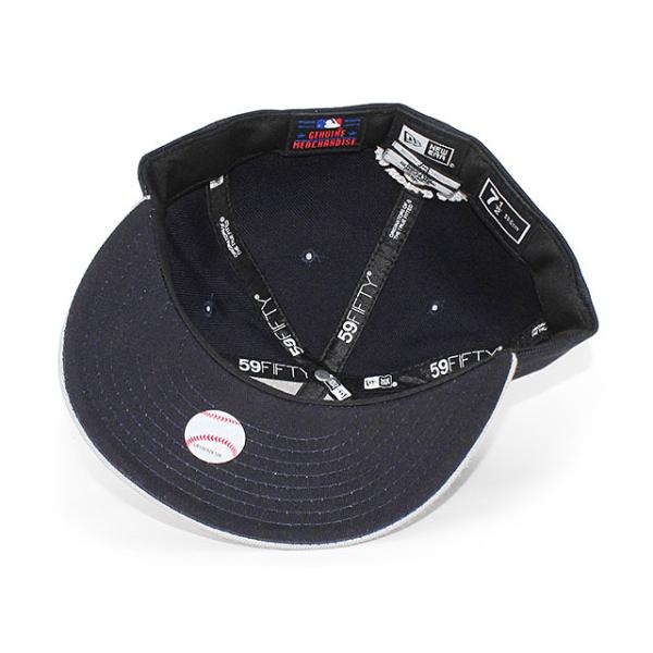 DEADSTOCK ニューエラ キャップ 59FIFTY ニューヨーク ヤンキース  MLB 1923-2009 WORLD SERIES CHAMPIONS FITTED CAP NAVY-GREY  NEW ERA NEW YORK YANKEES