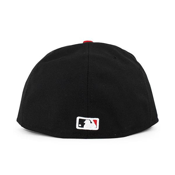 DEADSTOCK ニューエラ キャップ 59FIFTY ニューヨーク ヤンキース  MLB 2009 WORLD SERIES CHAMPIONS CREST FITTED CAP BLACK-RED  NEW ERA NEW YORK YANKEES