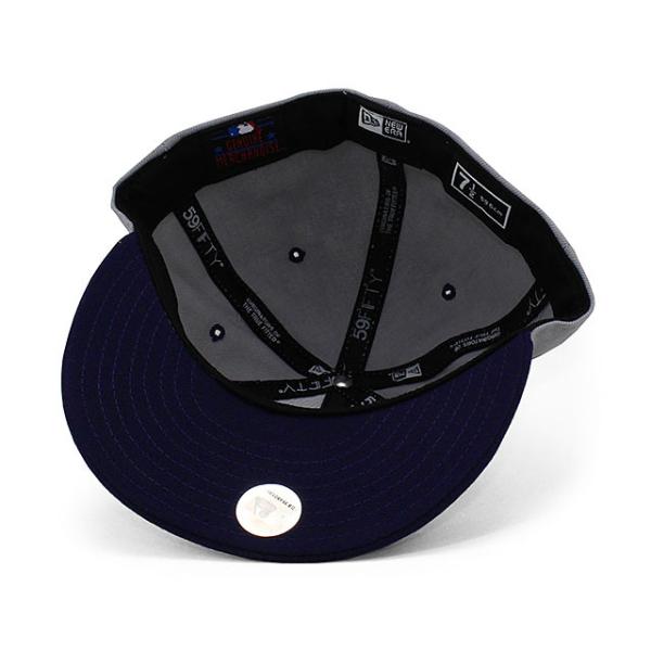 DEADSTOCK ニューエラ キャップ 59FIFTY ニューヨーク ヤンキース  MLB 2009 WORLD SERIES CHAMPIONS CREST FITTED CAP GREY-NAVY  NEW ERA NEW YORK YANKEES