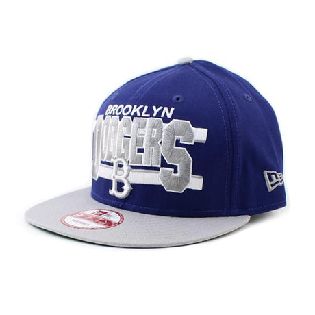 ニューエラ キャップ 9FIFTY スナップバック ブルックリン ドジャース  COOP WORDSTRIPE SNAPBACK CAP ROYAL BLUE-GREY  NEW ERA BROOKLYN DODGERS