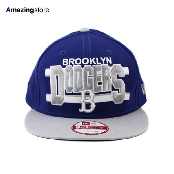 ニューエラ キャップ 9FIFTY スナップバック ブルックリン ドジャース  COOP WORDSTRIPE SNAPBACK CAP ROYAL BLUE-GREY  NEW ERA BROOKLYN DODGERS