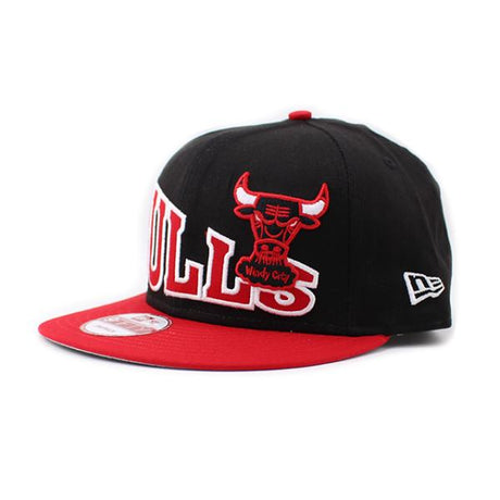 ニューエラ キャップ 9FIFTY スナップバック シカゴ ブルズ  STOKED SNAPBACK CAP BLACK-RED  NEW ERA CHICAGO BULLS