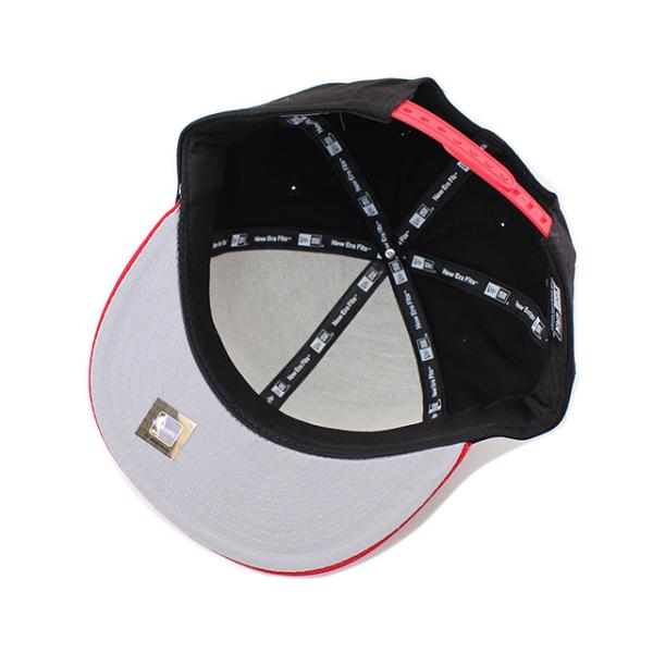 ニューエラ キャップ 9FIFTY スナップバック シカゴ ブルズ  STOKED SNAPBACK CAP BLACK-RED  NEW ERA CHICAGO BULLS